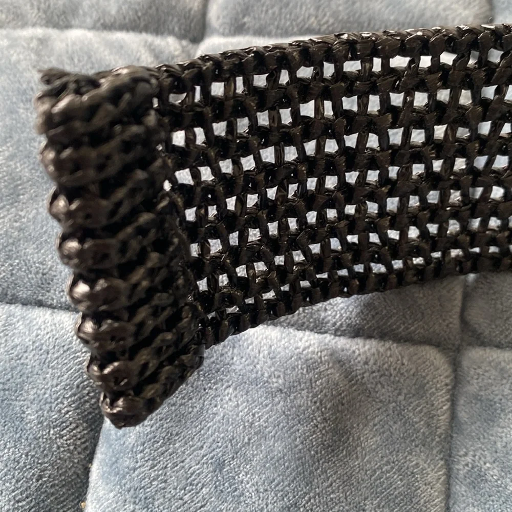 NWT Zara Knit Black Belt